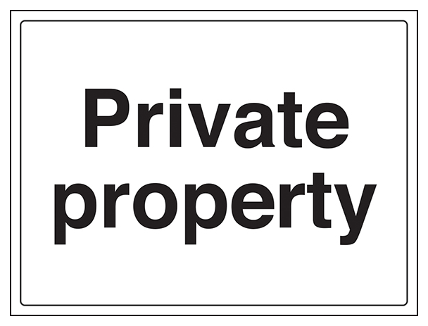 Private Property Large Landscape