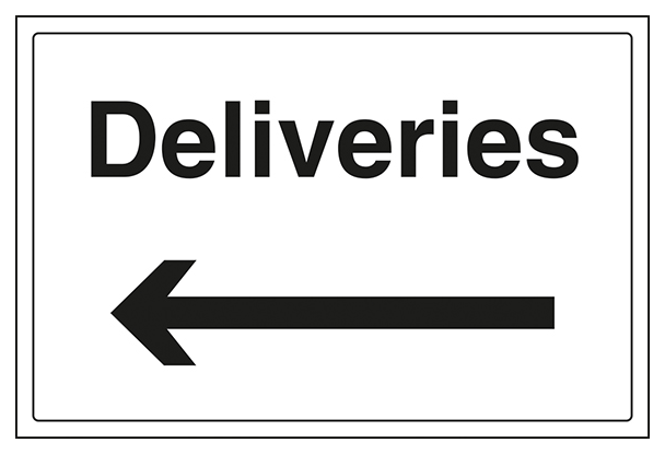 Deliveries With Arrow Left