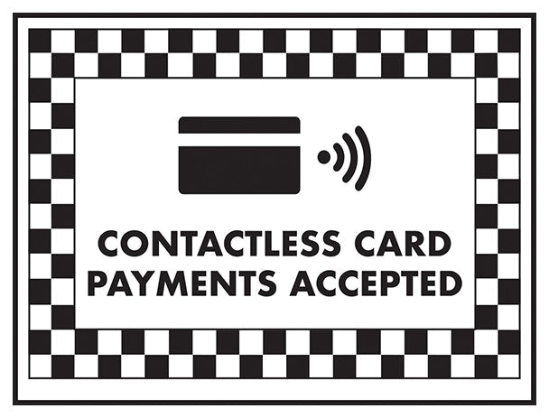 Contactless Card Payments Accepted