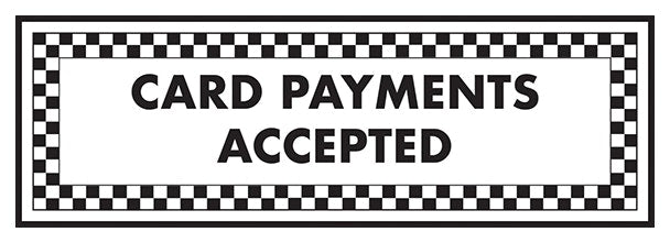 Card Payments Accepted Landscape