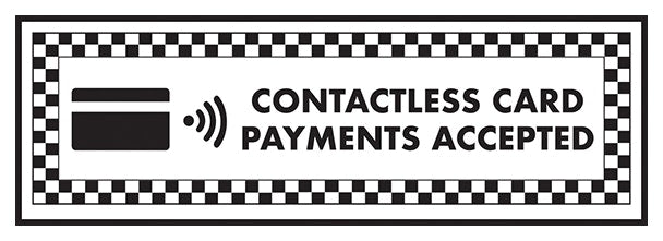 Contactless Card Payments Accepted Landscape