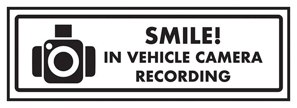 Smile In Vehicle Camera Recording
