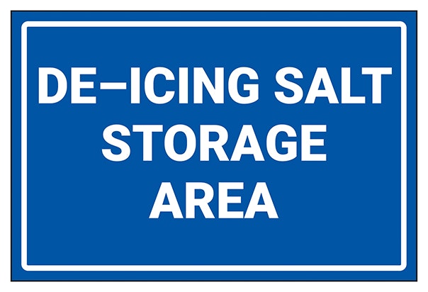 De Icing Salt Storage Area