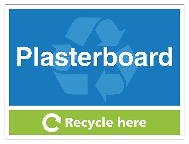 Plasterboard Recycle Here