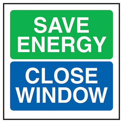 Save Energy Close Window