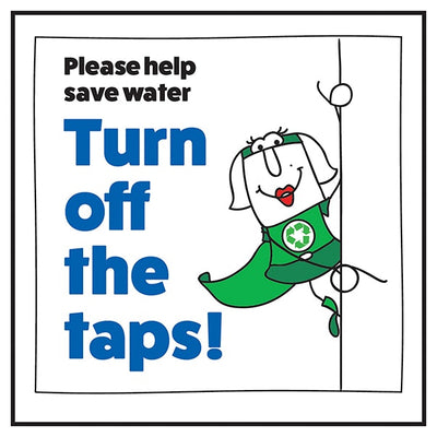 Please Help Save Water Turn Off The Taps Woman Right