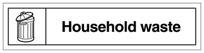Wrap Household Waste Recycling Slim Landscape