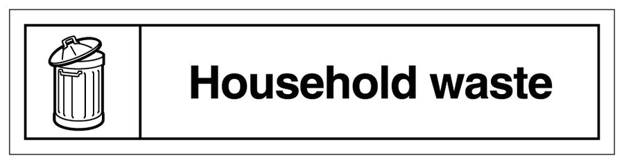 Wrap Household Waste Recycling Slim Landscape