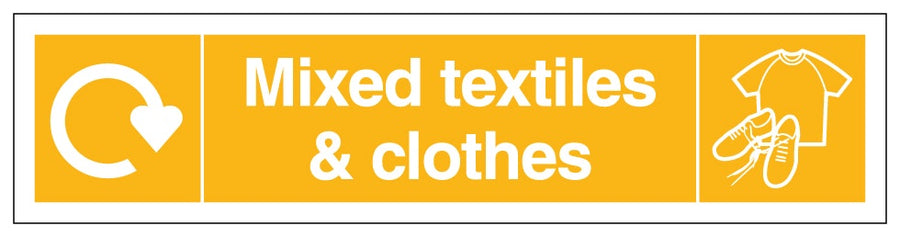 Wrap Mixed Textiles And Clothes Recycling Slim Landscape