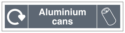 Wrap Aluminium Cans Recycling Slim Landscape