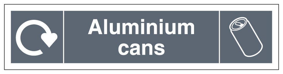 Wrap Aluminium Cans Recycling Slim Landscape