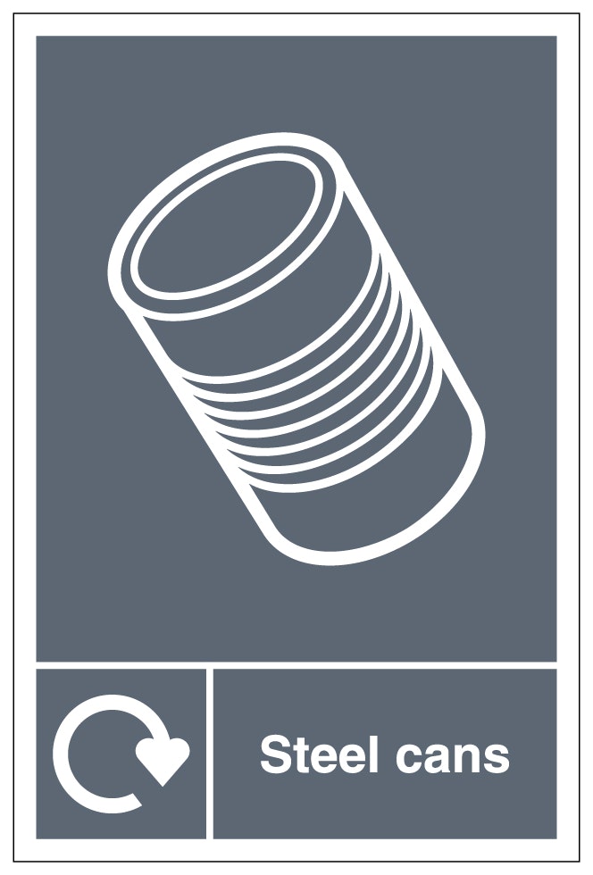 Wrap Steel Cans Recycling