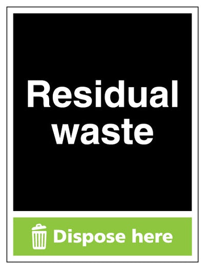 Residual Waste Dispose Here