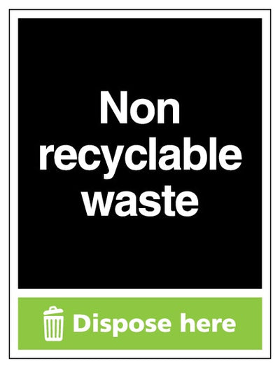 Non Recyclable Waste Dispose Here