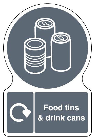Shaped Wrap Food Tins And Drink Cans