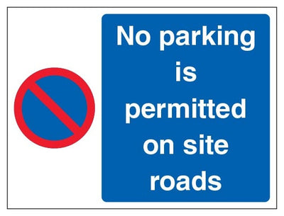 No Parking Is Permitted On Site Roads Landscape