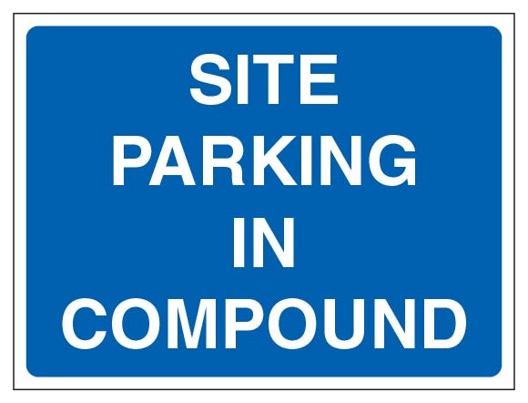 Site Parking In Compound Landscape Blue