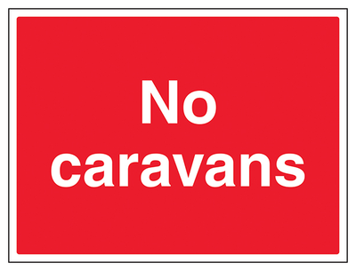 No Caravans Large Landscape