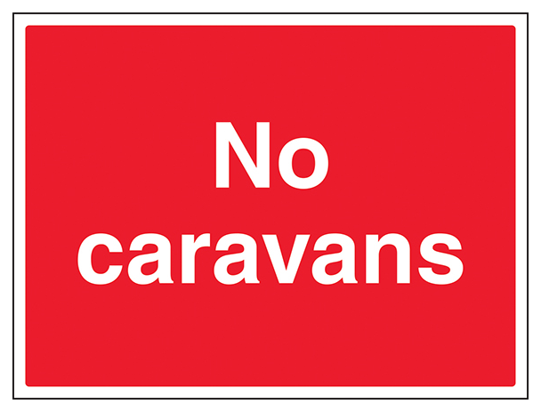 No Caravans Large Landscape