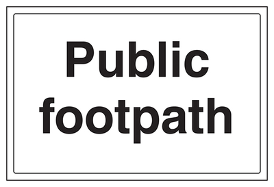 Public Footpath Large Landscape