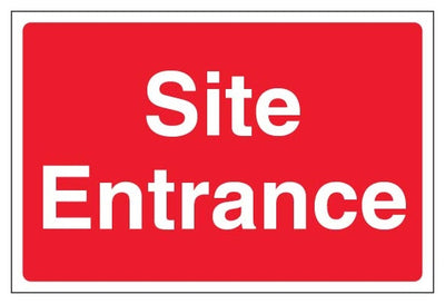 Site Entrance Red Large Landscape