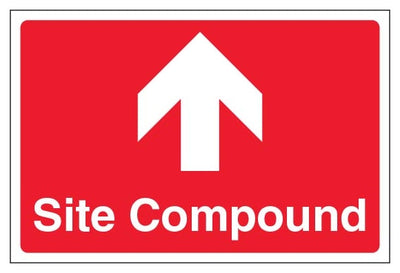 Site Compound Arrow Up Large Landscape