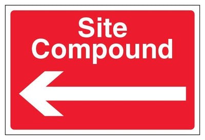Site Compound Arrow Left Large Landscape