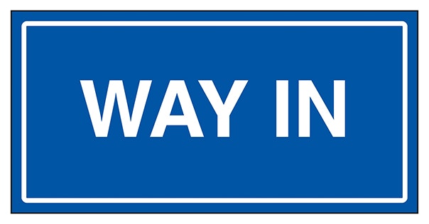 Way In Blue