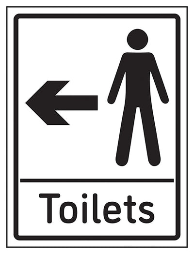Mens Toilets Arrow Left