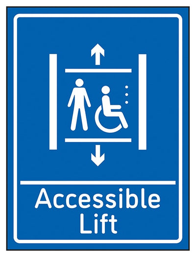 Accessible Lift Blue