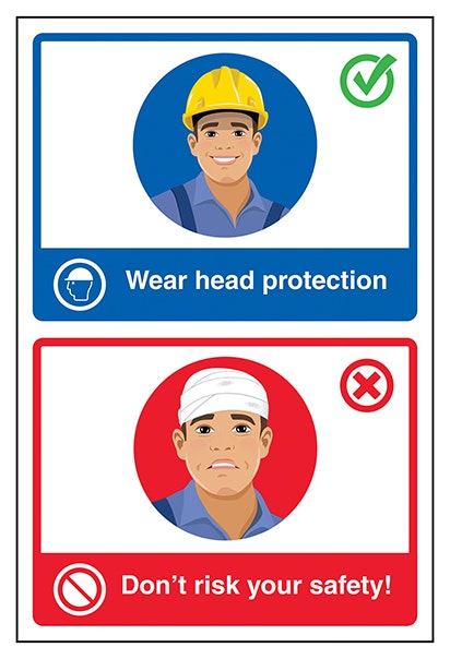 Wear Head Protection Don T Risk Your Safety