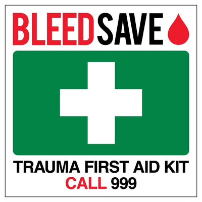 Trauma First Aid Kit Call 999 Square