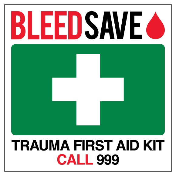 Trauma First Aid Kit Call 999 Square