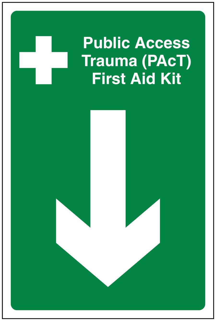 Public Access Trauma Pact First Aid Kit Arrow Down