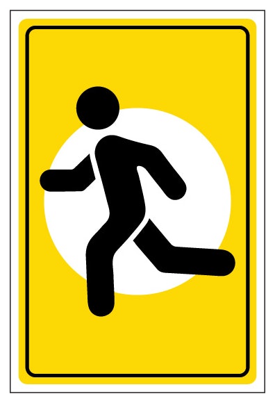 Runner Left Portrait
