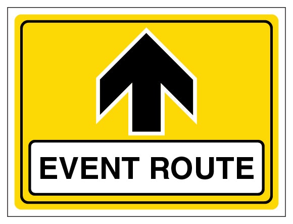 Event Route Arrow Up Landscape