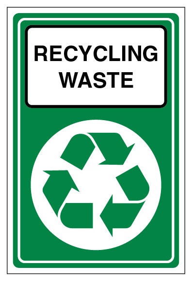 Recycling Waste Portrait