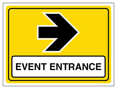 Event Entrance Arrow Right Landscape