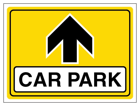 Car Park Arrow Up Landscape