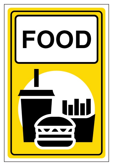 Food Burger Icon Portrait