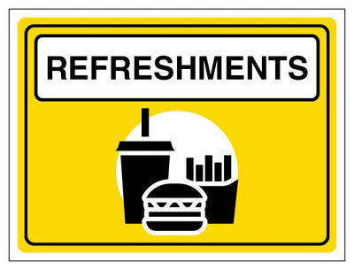Refreshments Burger Icon Landscape