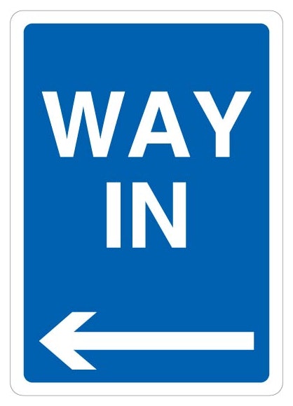 Way In Arrow Left 1