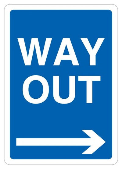 Way Out Arrow Right 1