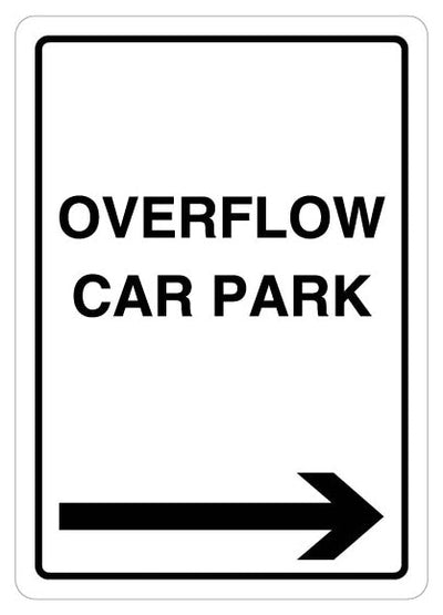 Overflow Car Park Arrow Right