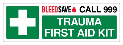 Trauma First Aid Kit Call 999 Landscape