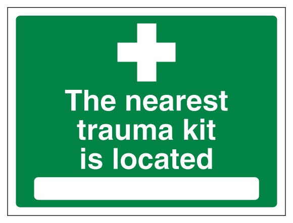 The Nearest Trauma Kit Is Located