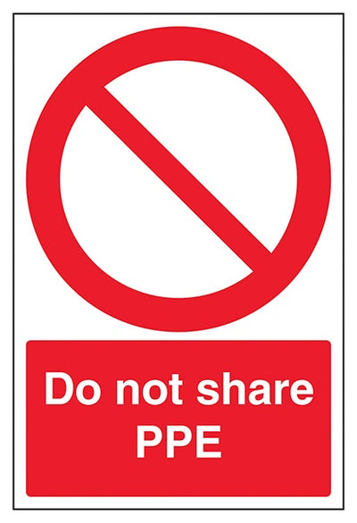 Do Not Share Ppe
