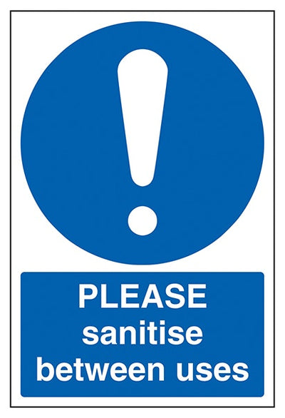 Please Sanitise Between Uses