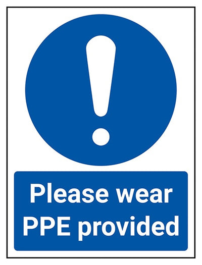 Please Wear Ppe Provided