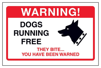 Dogs Running Free They Bite